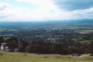 View of village from Cleeve Hill
